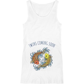 Twins Coming Soon Junior Fit Bella Sheer Longer Length Rib V-Neck Tee 
