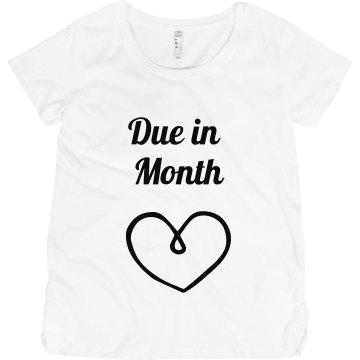 Due In March Maternity Maternity LA T Cotton Tee