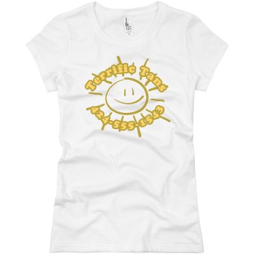 Terrific Tans  Junior Fit Basic Bella Favorite Tee