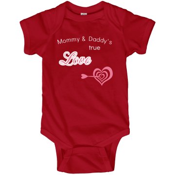True Love Infant Rabbit Skins Lap Shoulder Creeper