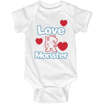 Love Monster Infant Rabbit Skins Lap Shoulder Creeper