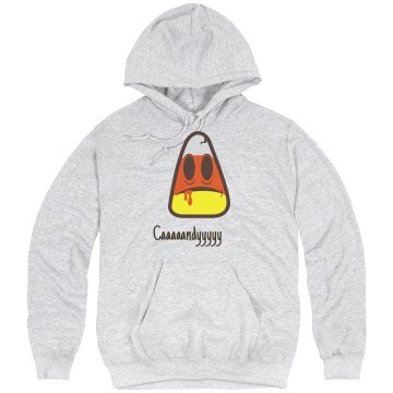 Candy Corn Zombie Hoodie Unisex Hanes Ultimate Cotton Heavyweight Hoodie