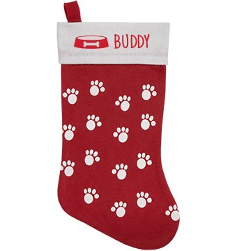 Buddy Dog Stocking Personalized Pet Stocking