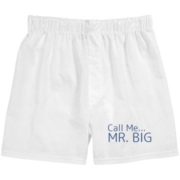 Call Me Mr. Big Unisex Robinson Boxer Shorts