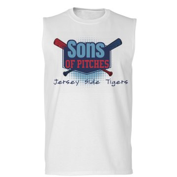 Baseball Sleeveless Tee Unisex Basic Gildan Ultra Cotton Sleeveless Tee