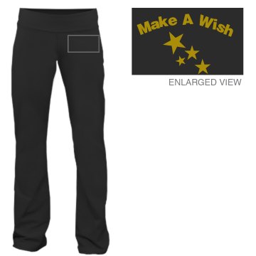 Make  a Wish PJ Pants Junior Fit Bella Fitness Pants