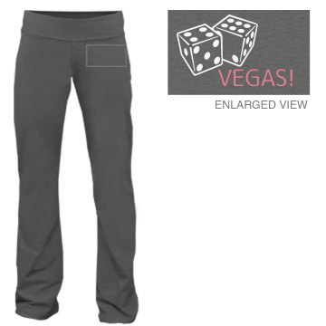 Bachelorette PJ w/ Back Junior Fit Bella Fitness Pants
