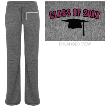 Class of Pajama Pants Junior Fit Bella Straight Leg Fleece Sweatpant