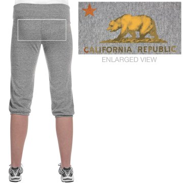 California Girl Pant Junior Fit Bella French Terry Lounge Pants