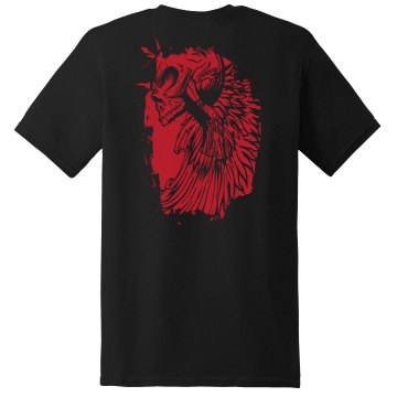 Motorcycle Club w/ Back Unisex Gildan Heavy Cotton Crew Neck Tee