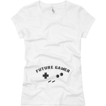 Maternity Future Gamer Junior Fit Basic Bella Favorite Tee