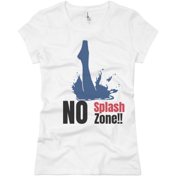 No Splash Zone Junior Fit Basic Bella Favorite Tee