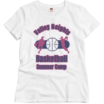 Valley Heights Basketball Misses Relaxed Fit Basic Gildan Ultra Cotton Tee