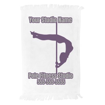 Pole Fitness Towel Fringed Spirit Towel