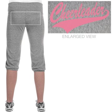 Cheer Emblem Junior Fit Bella French Terry Lounge Pants