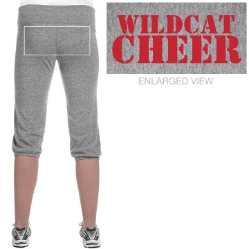 Wildcat Cheer Junior Fit Bella French Terry Lounge Pants