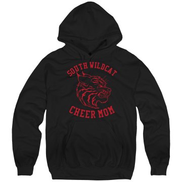 South Wildcat Cheer Mom Unisex Hanes Ultimate Cotton Heavyweight Hoodie