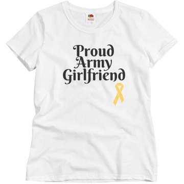Proud Army GF Misses Relaxed Fit Basic Gildan Ultra Cotton Tee