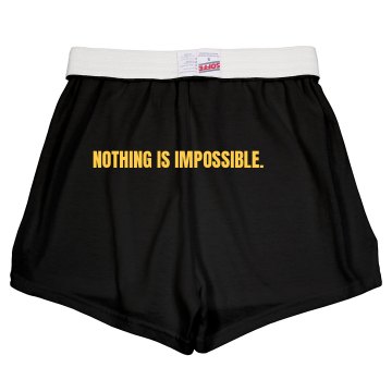Triathlon Shorts w/Back Junior Fit Soffe Cheer Shorts