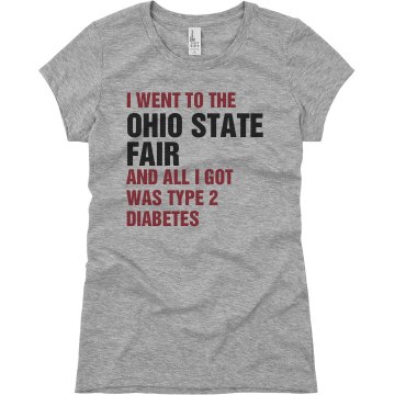 I Went To The Fair And... Junior Fit Basic Bella Favorite Tee