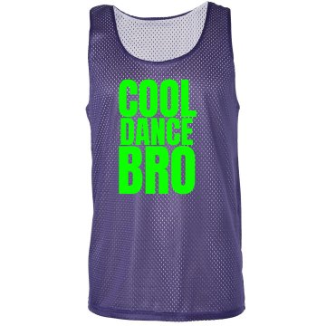 Neon Dance Bro Pinnie Badger Sport Mesh Reversible Tank
