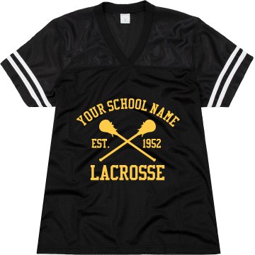 Lacrosse Fan Jersey Junior Fit Augusta Replica Football Jersey