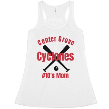 Baseball Mom Misses Relaxed Fit Anvil Heavyweight Tank Top