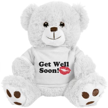 Get Well Soon Teddy Small Plush Teddy Bear