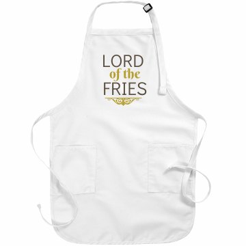 Lord of the Fries Basic White Apron