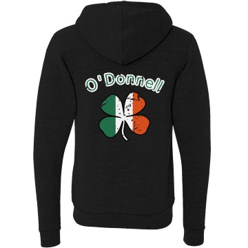 Irish Family Hoodie Unisex Canvas Triblend Zip Hoodie