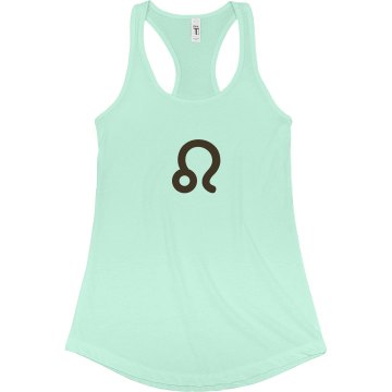 Leo Tank Junior Fit Bella Sheer Longer Length Rib Racerback Tank Top