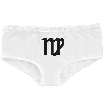 Virgo Thong Bella Contrast Satin Trim Thong