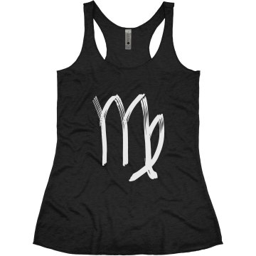 Virgo Ringer Tee Junior Fit Bella 1x1 Rib Ringer Tee