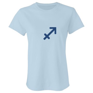 Sagittarius Tee Junior Fit Bella Crewneck Jersey Tee
