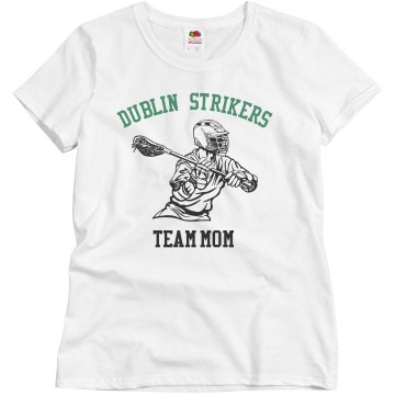 Dublin Strikers Mom Misses Relaxed Fit Basic Gildan Ultra Cotton Tee