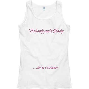 Baby In a Corner Junior Fit Bella Sheer Longer Length Rib Tee