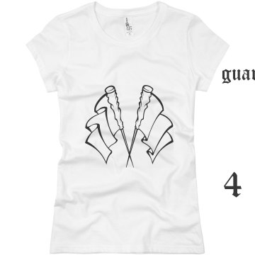 Color Guard For Life Junior Fit Basic Bella Favorite Tee