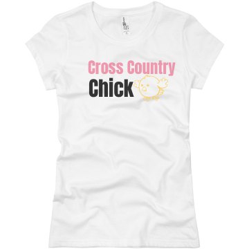 Cross Country Chick Junior Fit Basic Bella Favorite Tee