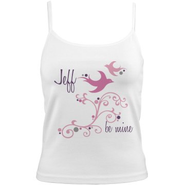 Jeff Be Mine Bella Junior Fit Contrast Satin Trim Cami