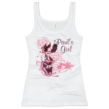 Paul's Sweetie Junior Fit Bella Longer Length 1x1 Rib Tank Top