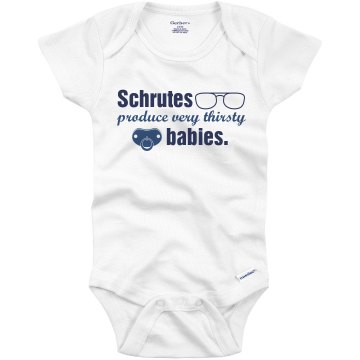 Thirsty Office Babies Infant Gerber Onesies