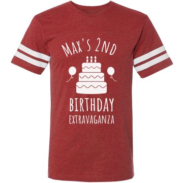 Max's 2nd Birthday Misses Relaxed Fit Gildan Ultra Cotton Tee