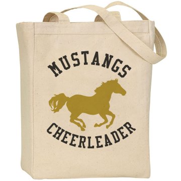 Your Team Name Cheer Liberty Bags Canvas Tote