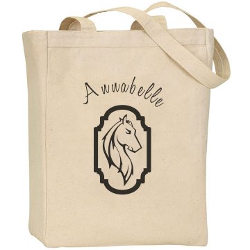 Horse Tote Bag Liberty Bags Canvas Tote
