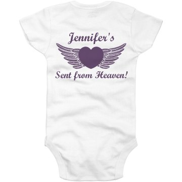 Jen's from Heaven Infant Gerber Onesies