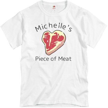 Piece Of Meat Unisex Basic Gildan Heavy Cotton Crew Neck Tee