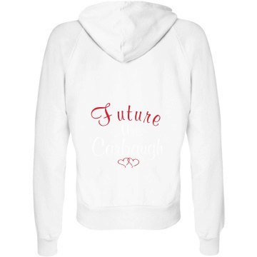 Future Mrs... Junior Fit Bella Fleece Raglan Zip Hoodie