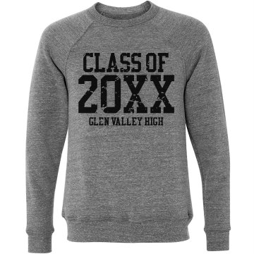 Senior Sweatshirt Unisex Canvas Triblend Crew