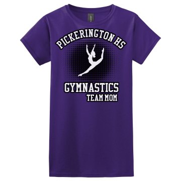 Pickerington Team Mom Misses Relaxed Fit Gildan Ultra Cotton Tee