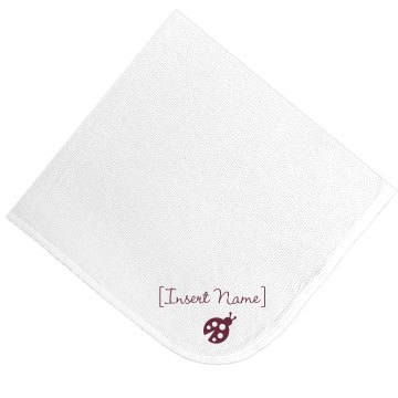 Custom Ladybug Blanket Infant Rabbit Skins Thermal Blanket